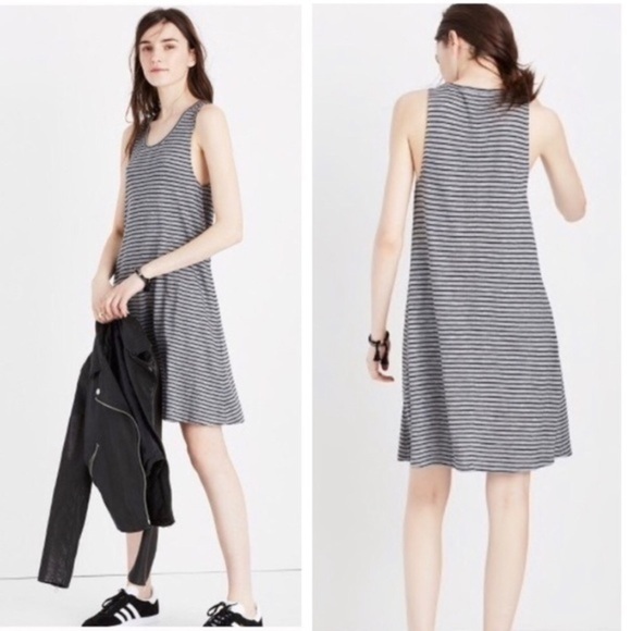 Madewell Dresses & Skirts - MADEWELL STRIPED JESRSY DRESS